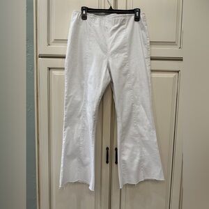 Woman’s Inc Denim White Flare Pant
